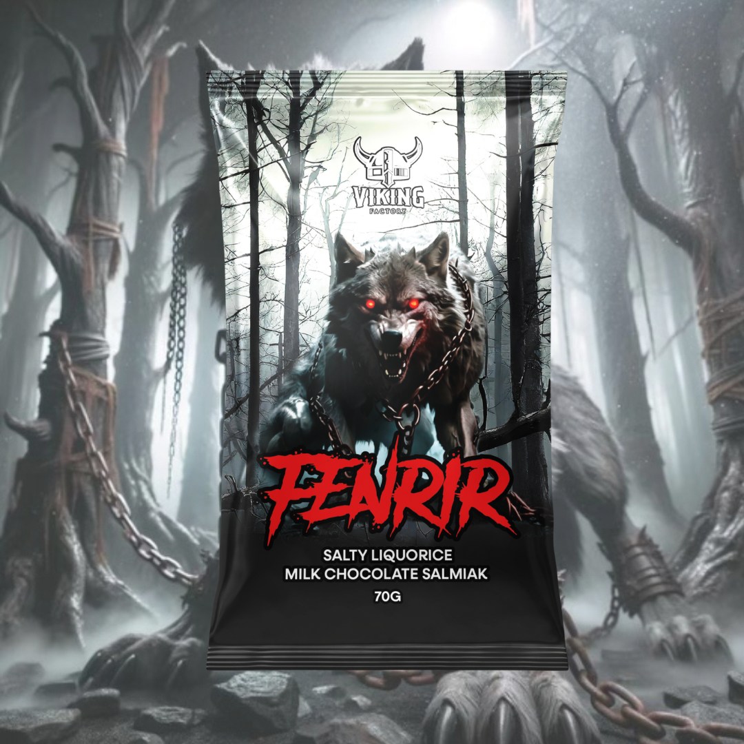Fenrir Liqourice Milchschokolade Salmiak 70 g