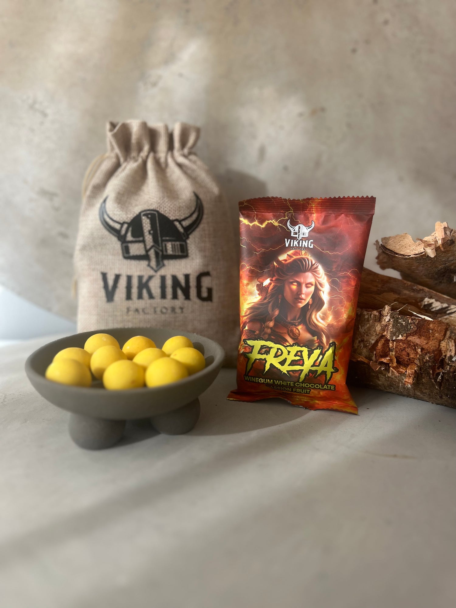 Freya Winegum Weiße Schokolade Passionsfrucht 70 g